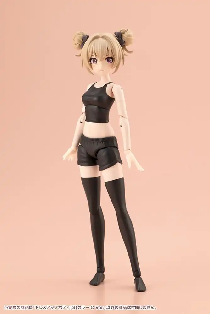 Sousai Shojo Teien Accessory Set for 1/10 Action Figures Dress Up Body Body Color C Size S